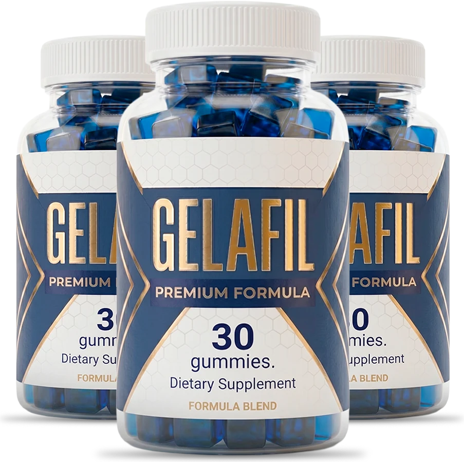 Gelafil premium gummies, 30 gummies per bottle