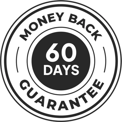 Gelafil 60-day money-back guarantee
